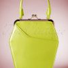 50s To Die For Handbag In Lime