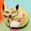 60s Sacha Sleeping Fox Brooch