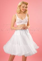 50s Lola Lifeforms Petticoat in White