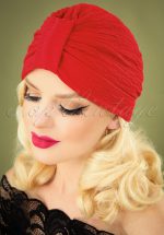 40s Chatelet Turban in Red