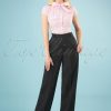 40s Party On Classy Trousers in Black