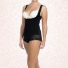 Super Control Lace Body in Black