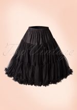 50s Lola Lifeforms Petticoat in Black