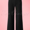 40s Stay Awhile Trousers in Black