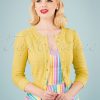 50s Jennie Cardigan in Baby Yellow