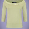 50s Emilia Pearly Jumper in Green