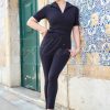 50s Elvi Jumpsuit in Navy